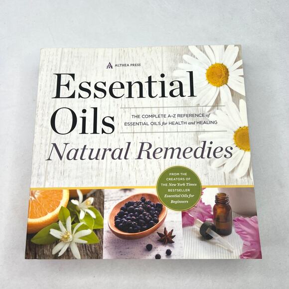 Althea Press Essential Oils Natural Remedies Book - Picture 1 of 8